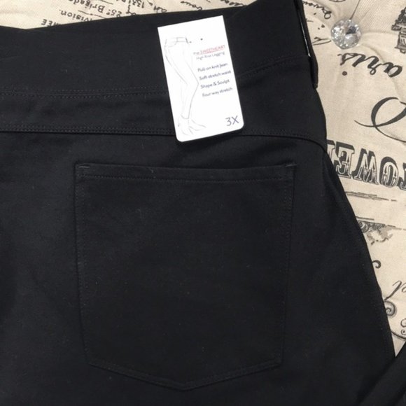 Seven7 Sweetheart Coated Pull-On Pants - Picture 10 of 10